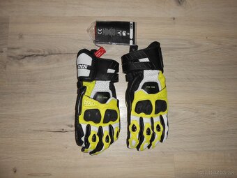 Predam nove krasne kozene moto rukavice IXS RS 200 - 3