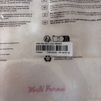 Supreme White Box Logo Beanie - 3