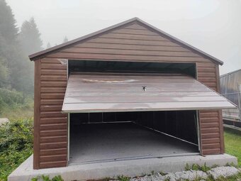 Plechová garáž 4x5m - 3