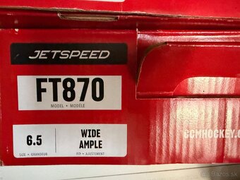 Korčule CCM Jetspeed FT870 6.5 W - 3