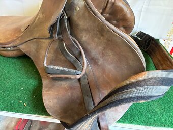 Staré jazdecké sedlo - 3