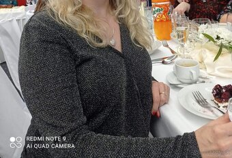 top čierno-strieborný vel. 38/40 - 3