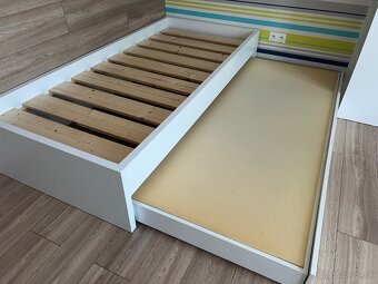 Posteľ 90x200 s výsuvným lôžkom - 3