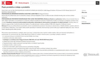 kosacka PROFESIONÁLNA HLINÍKOVÁ S B&S Briggs & Stratton - 3