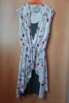 Luxusné šaty 2v1 v. XL TOP stav - 3