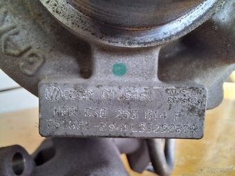 Predám turbo na VW Seat Audi Škoda 1.9tdi 77kw BXE BKC BJB - 3