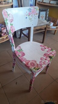 Stolička servítková technika - 3