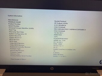 HP ProBook 4530s | Intel Core i5 | ADATA SSD | PEKNY STAV - 3