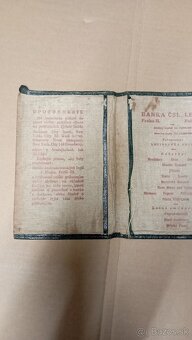 Stará banková knižka 1 republika ... - 3