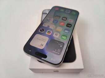 apple iphone 16 PRO 128gb White Titanium / Batéria 90% - 3