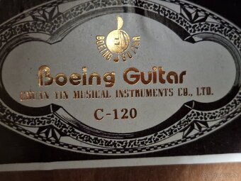 Akusticka Gitara - Boeing Guitar C-120 / hraná gytara - 3
