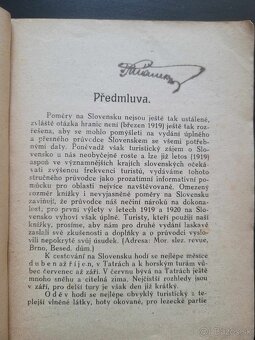 Nový pruvodce po Slovensku 1919 - Boubela raritka - 3