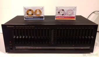 2x12 pasmovy equalizer TECHNICS SH-8020, vyroba JAPAN, AE70 - 3