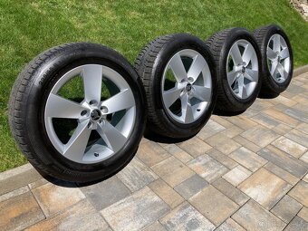 Zimná sada org ŠKODA 5x112 7J ET45 225/55 R17 - 3
