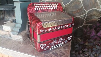 Harmonika-Heligonka.Delícia Favorit 2,Trojhlas. - 3