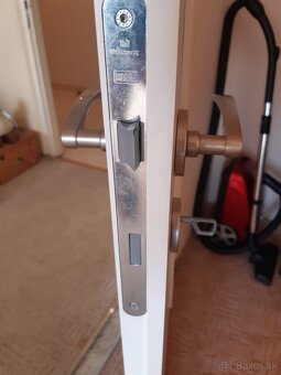 Biele interierove presklene dvere - 3