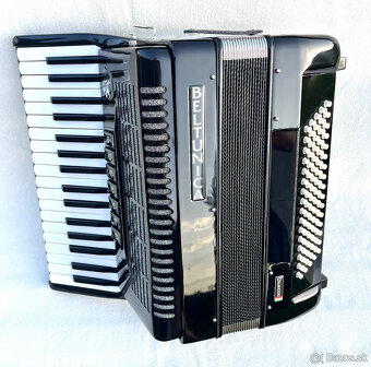 Nový akordeón BELTUNICA VIVALDI 80 basový- krásny zvuk, ľahu - 3