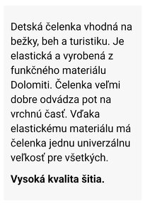 Funkčná čelenka značka Eleven ako nová - 3