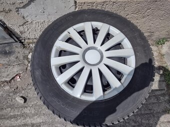 Predám Zimné pneumatiky Na plech Disk 5x100 R15 2024 - 3