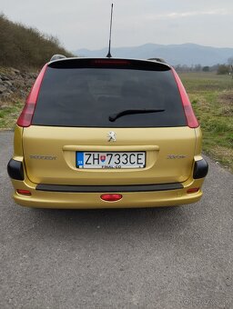Peugeot 206 SW, 1,4 benzín - 3