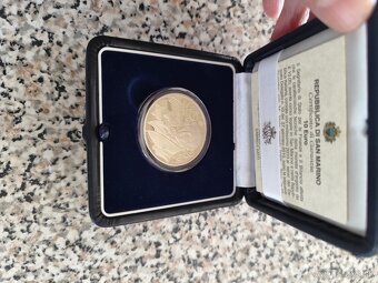 10€ SAN Marino 2010, Proof AG, Schumann - 3