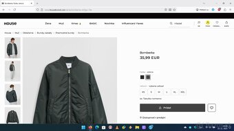 Bombéra, Bunda typu shacket, POŠTOVNÉ V CENE - 3