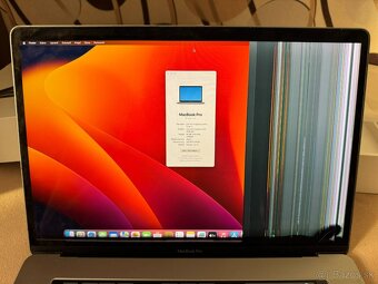Apple MacBook Pro 15" 2017 s rozbitým displejom - 3