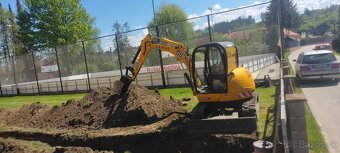 Výkopové práce – JCB 8045 (5t) - 3