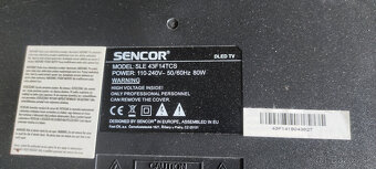 LED TV SENCOR SLE 43F16TCS 43" / 109cm - 3