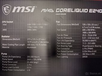 Msi Coreliquid E240 - 3