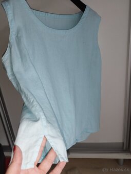 Ľanové tricko Zara, L - 3