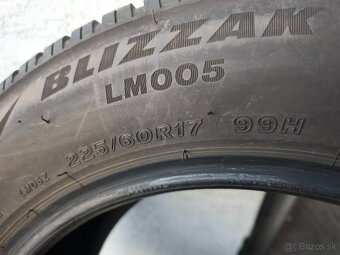 225/60 r17 zimné pneumatiky Bridgestone 6-6,5mm - 3