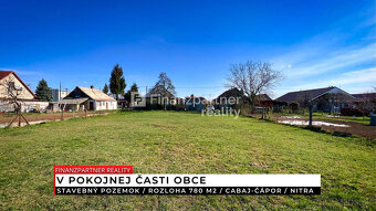 Stavebný pozemok 780 m², Cabaj-Čápor, Nitra - 3