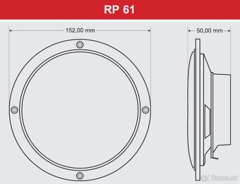 Predám vodeodolný reproduktor RP61 DEXON - 3