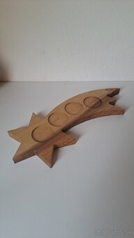 Drevený svietnik - 3