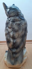 Porcelánová sova Výr skalný - 3