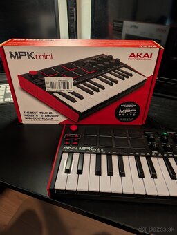 Predám akai mpk mini - Midi controller - 3