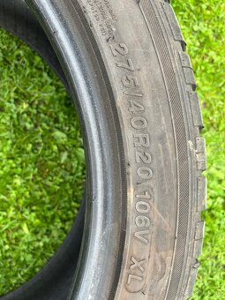 BMW x5 pneu 275/40 r20, 315/35 r 20 - 3