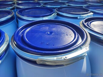 Lacné potravinárske plastové 70l sudy - 3