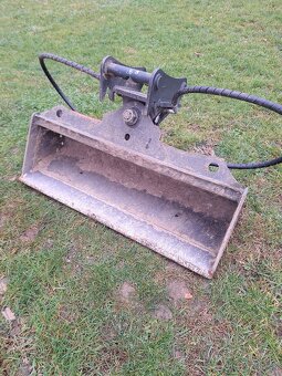 Hydraulicka svahovka MS01,na 2t bager - 3