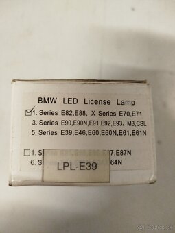 BMW LED svetlá pre SPŽ ORIGINAL - 3