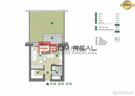 PREDAJ 1 izbový byt so záhradou v Prémiovej novostavbe Pezin - 3