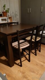 Stôl + stoličky 4ks - 3