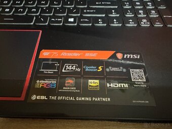 MSI GE75 Raider RTX2060 6GB Ram 16GB Memory 512Gb SSD+1TbSSD - 3