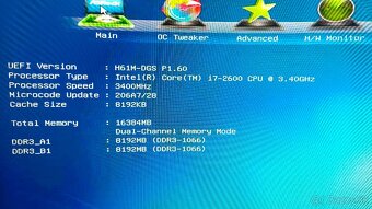 I7 2600, 16gb DDR3, 500gb ssd, R9 390 8gb + monitor - 3
