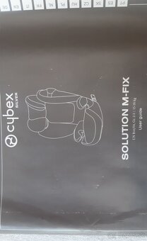 Autosedačky cybex solution M-fix (isofix) - 3