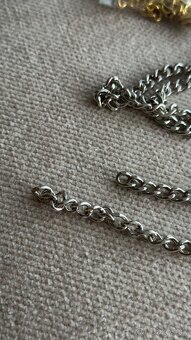 Retiazka 120 cm bez karabíniek, na kabelky s rámikom ClicCla - 3