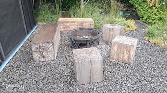 Sedenie z dubovych kociek - 3