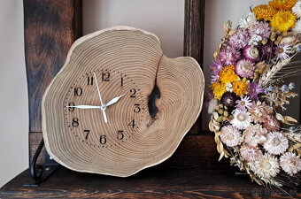 Drevené nástenné hodiny - 3
