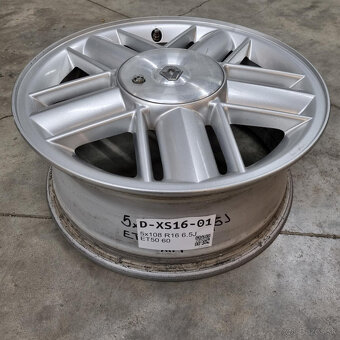 Hliníkové Renault disky 5x108 R16 6,5J ET50 - 3